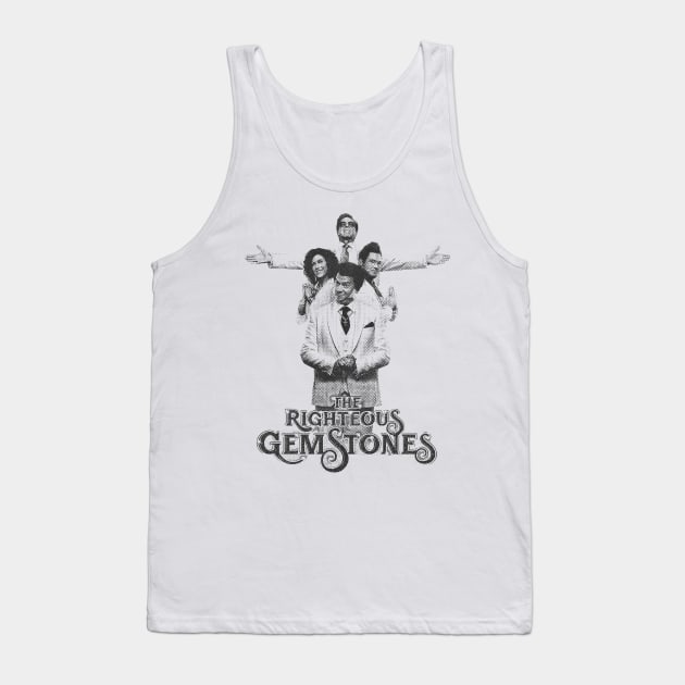 The Righteous Gemstones in Mono Vintage Look Fanart Design 1 Tank Top by snowblood